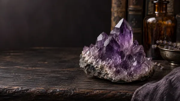 Amethyst crystal