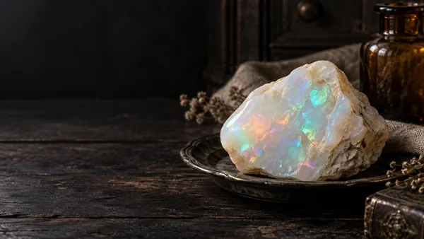 Opal crystal
