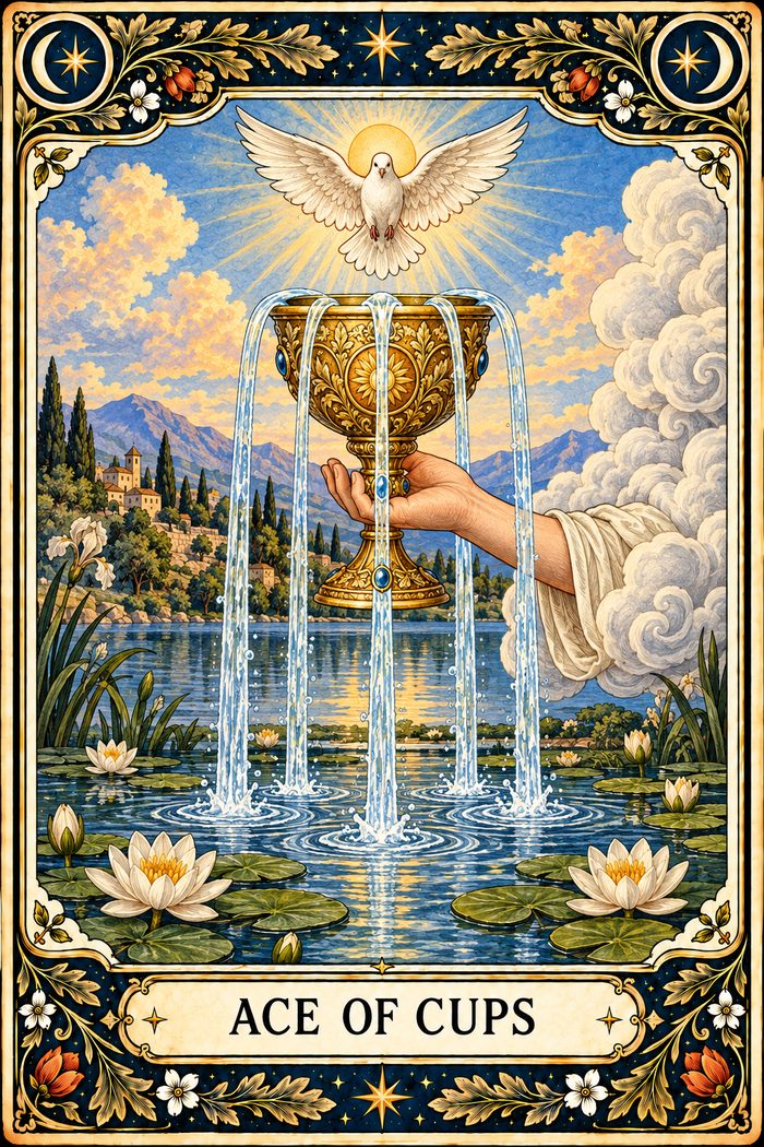 Ace of Cups tarot card