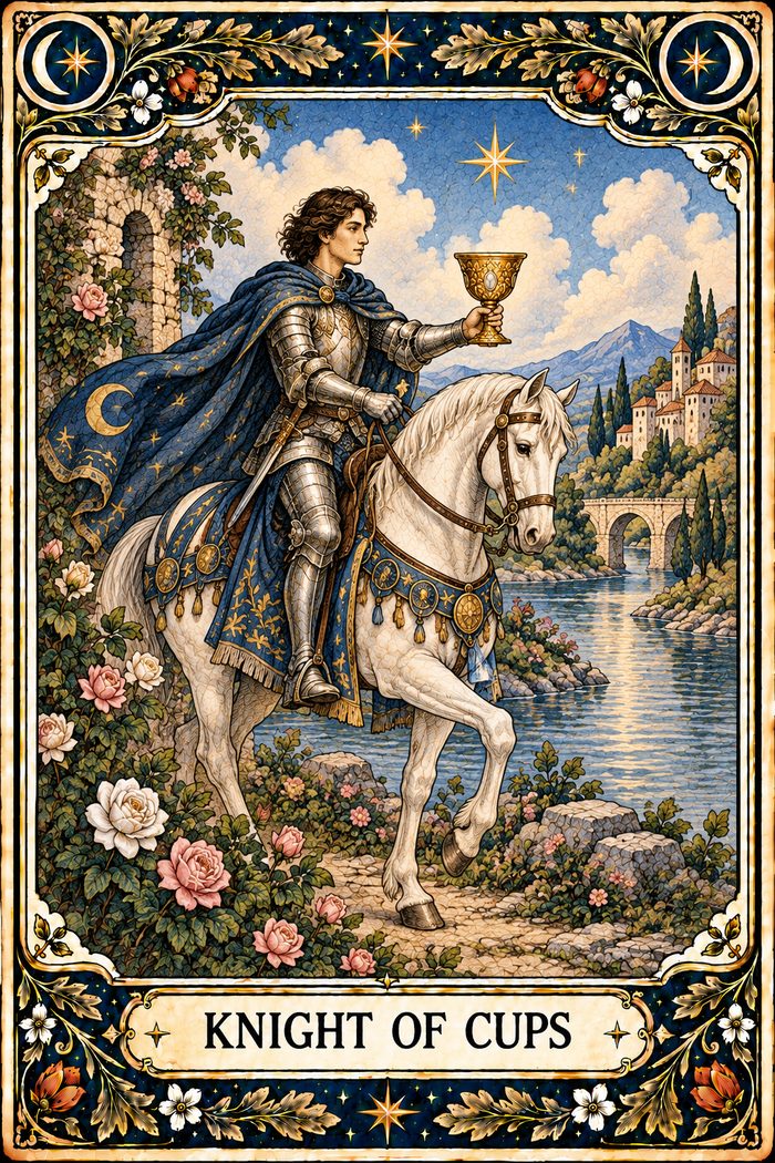 Knight of Cups tarot card