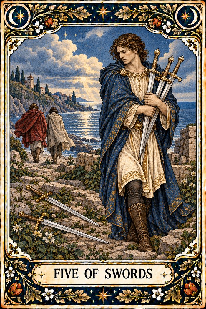 Five of Swords tarot card