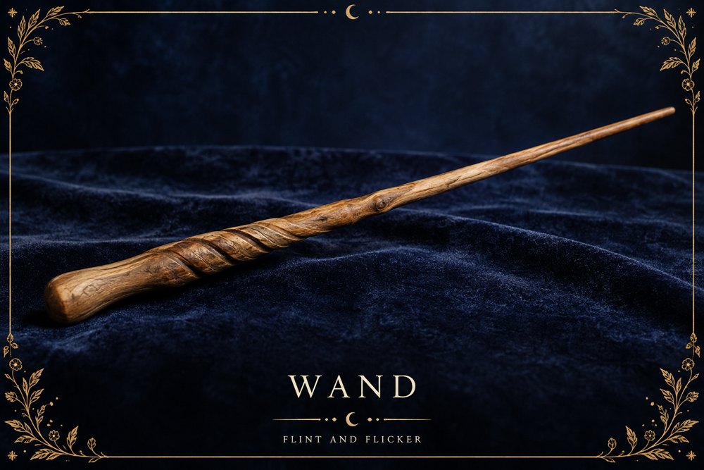 Wand — original Flint and Flicker ritual tool illustration